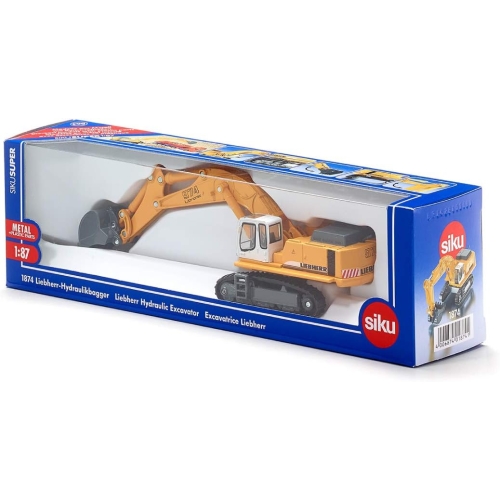 Koparka hudrauliczna na gąsienicach model metalowy SIKU S1874